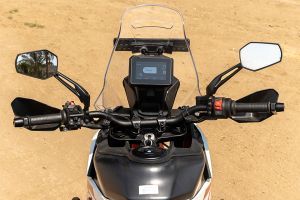 Handlebar of 390 Adventure X