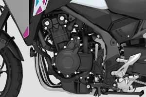 Engine (Left) of NX500