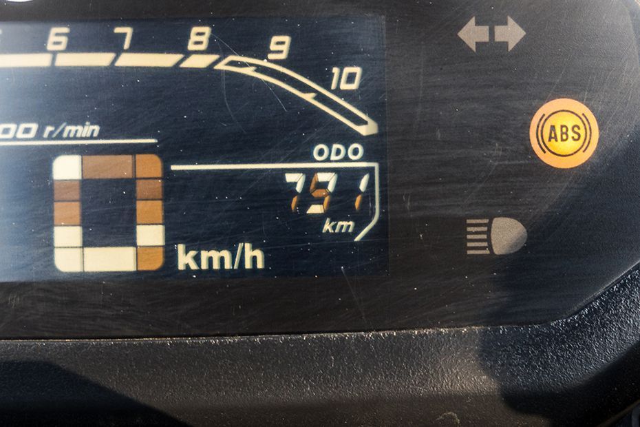 Odometer of FZ-RAVE