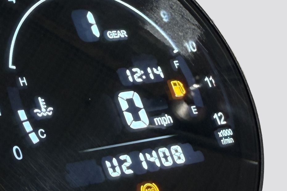 Odometer of SRV 300