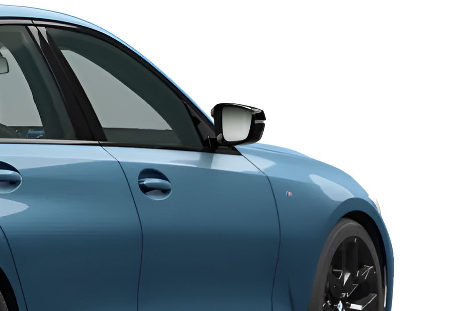 Outside Mirror Glass Image of 3 Series