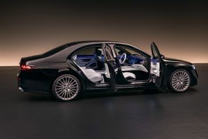Perspective View (Doors Open) Image of S Class Facelift