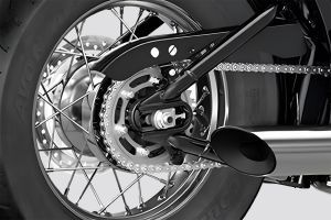 Rear Brake of Bonneville Speedmaster
