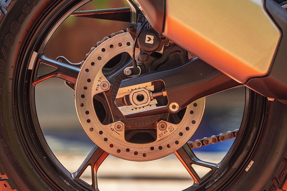 Rear Brake of F 450 GS