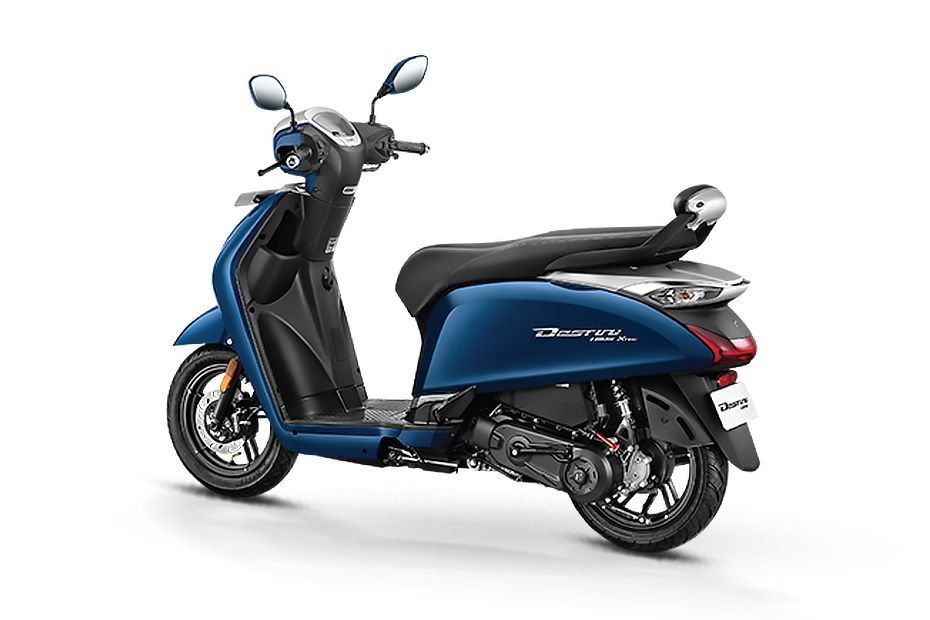 Rear Left Three Quarter View of Destini 125