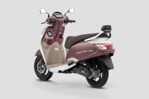 Rear Left Three Quarter View of Jupiter 125