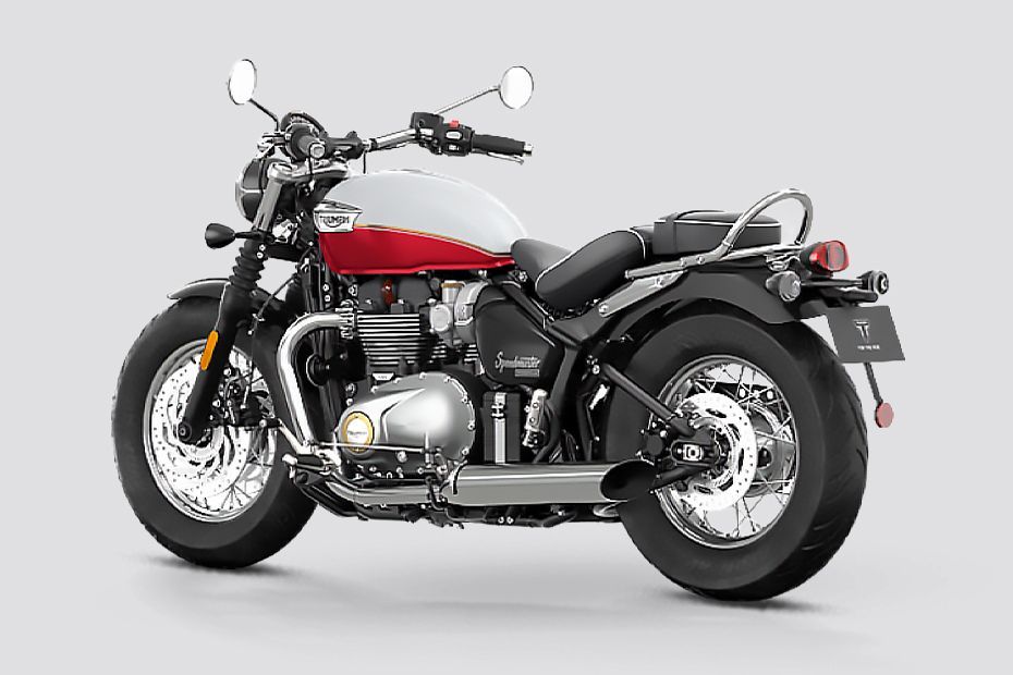 Rear Left Three Quarter View of Bonneville Speedmaster