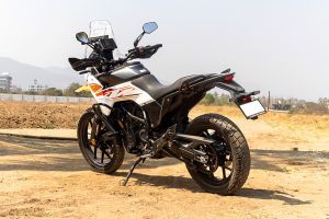 Rear Left Three Quarter View of 390 Adventure X