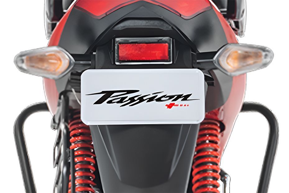 Rear Number Plate Passion Plus
