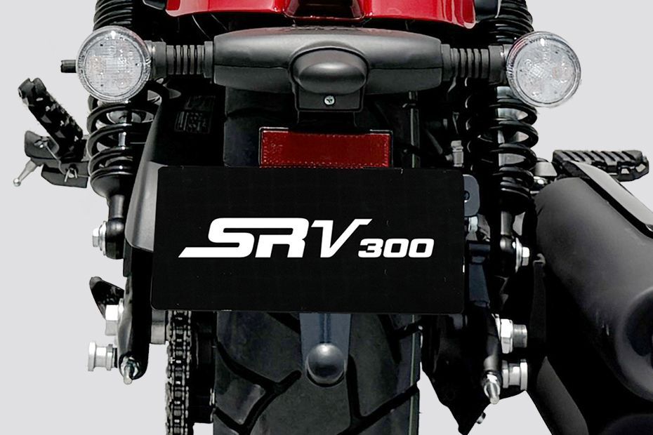 Rear Number Plate SRV 300