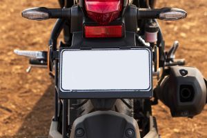 Rear Number Plate FZ-RAVE