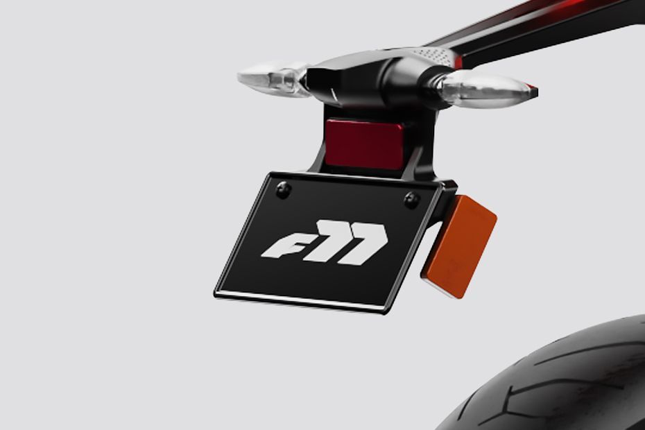 Rear Number Plate F77