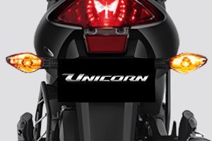 Rear Number Plate Unicorn