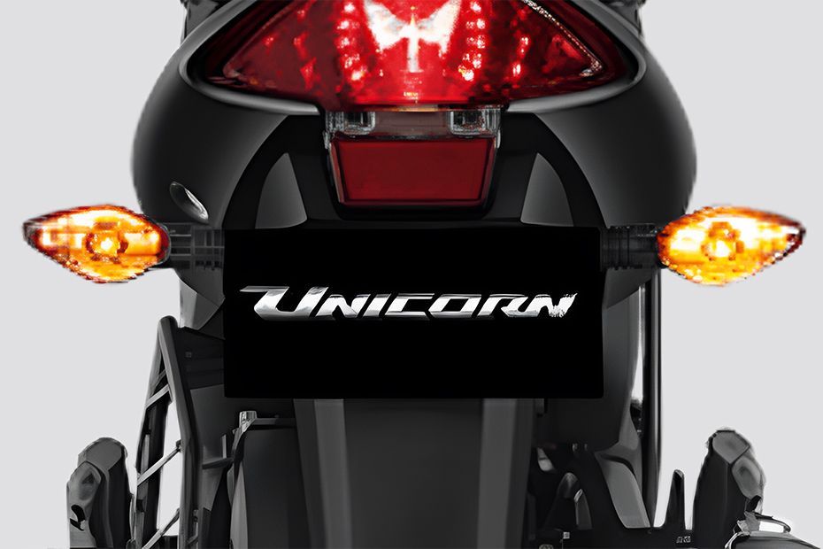 Rear Number Plate Unicorn