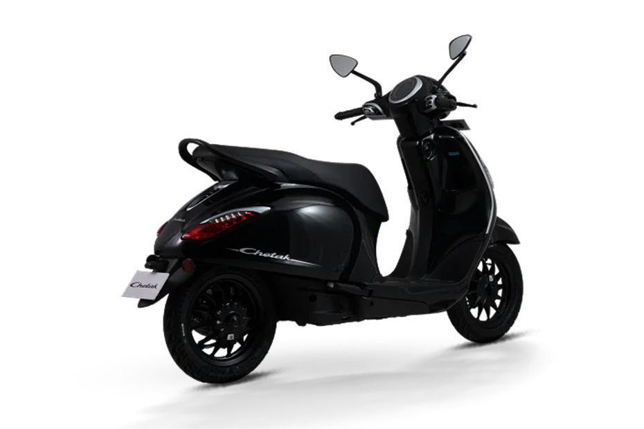 Rear Right Three Quarter View of Chetak