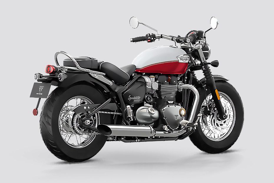 Rear Right Three Quarter View of Bonneville Speedmaster
