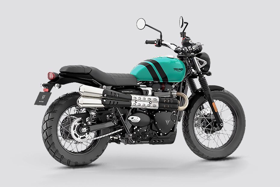 Rear Right Three Quarter View of Scrambler 900