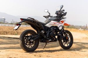 Rear Right Three Quarter View of 390 Adventure X