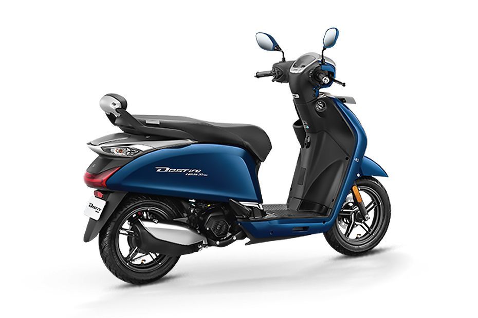 Rear Right Three Quarter View of Destini 125