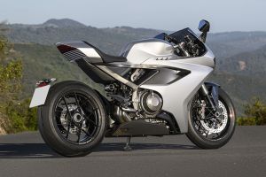 Rear Right Three Quarter View of Manx R