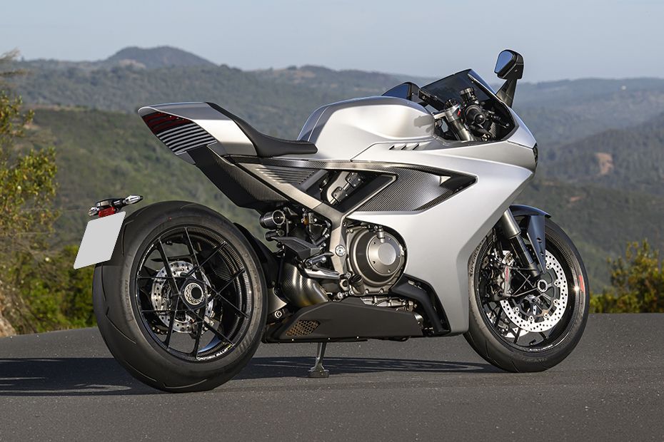 Rear Right Three Quarter View of Manx R
