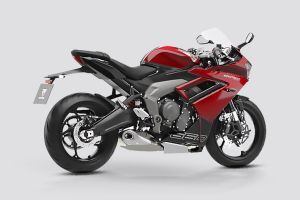 Rear Right Three Quarter View of Daytona 660