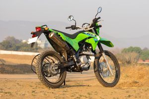 Rear Right Three Quarter View of KLX230