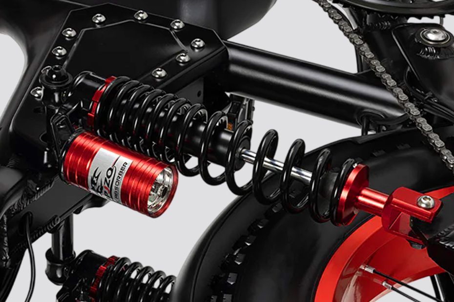 Rear Suspension of Street Ghost