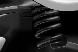 Rear Suspension of Rizta