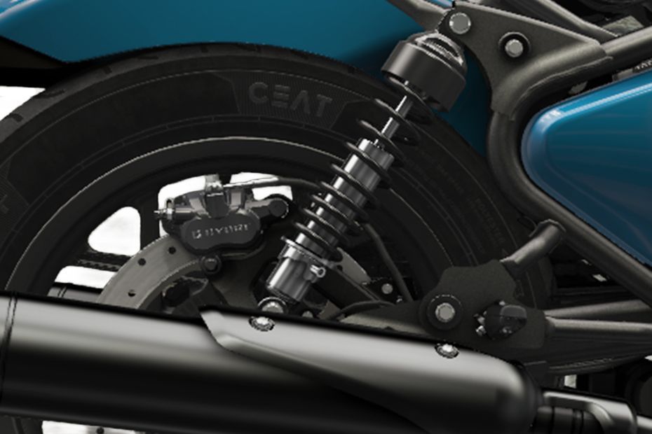 Rear Suspension of Shotgun 650