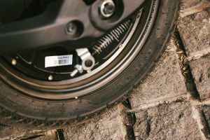 Rear Tyre of Chetak C2501
