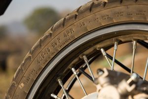 Rear Tyre of KLX230