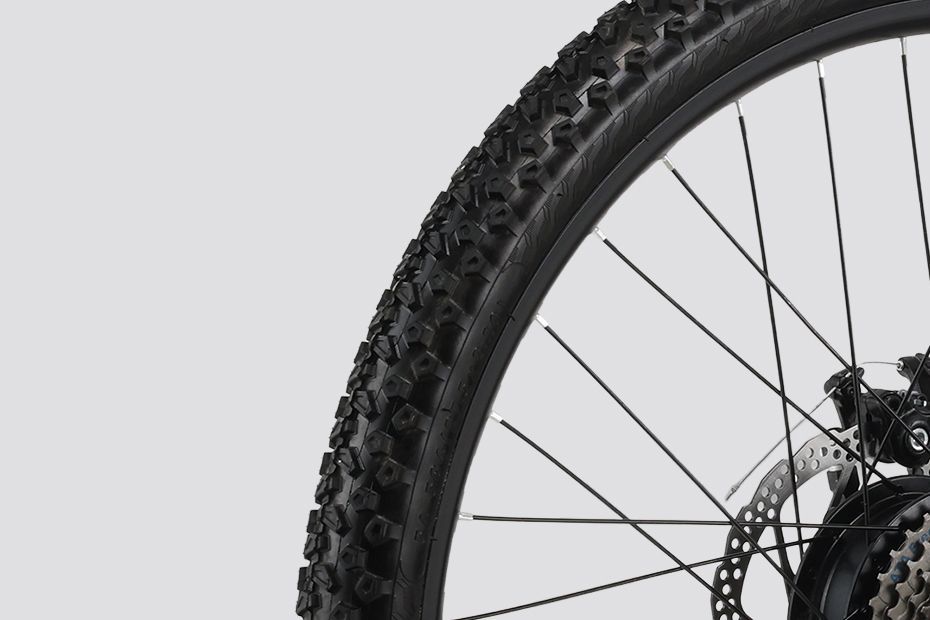 Rear Tyre of Sherpa Z1