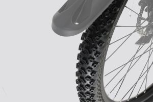 Rear Tyre of Sherpa M1