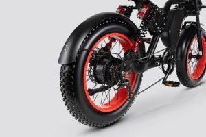 Rear Tyre of Street Ghost