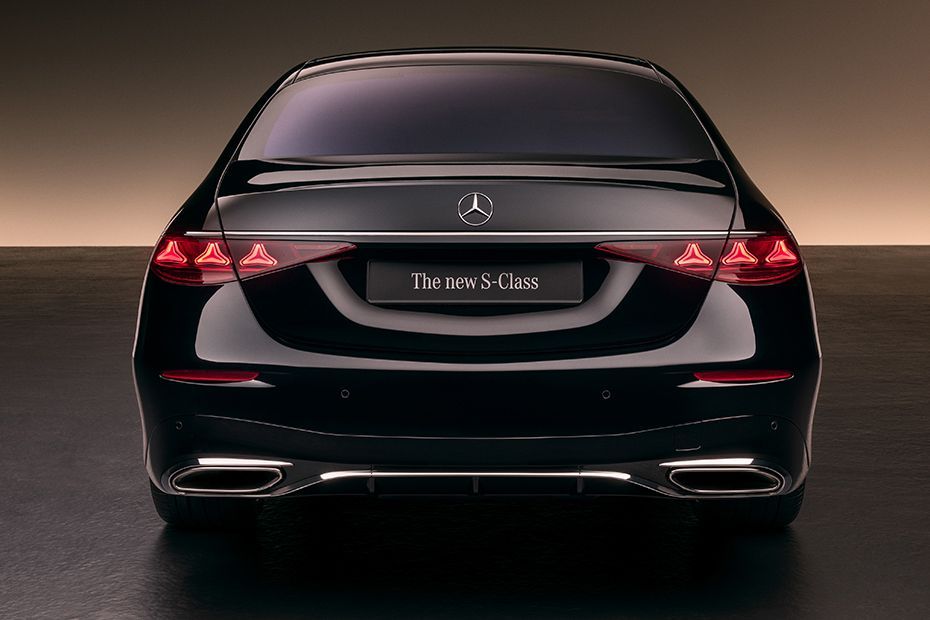 Rear View Image of S Class Facelift