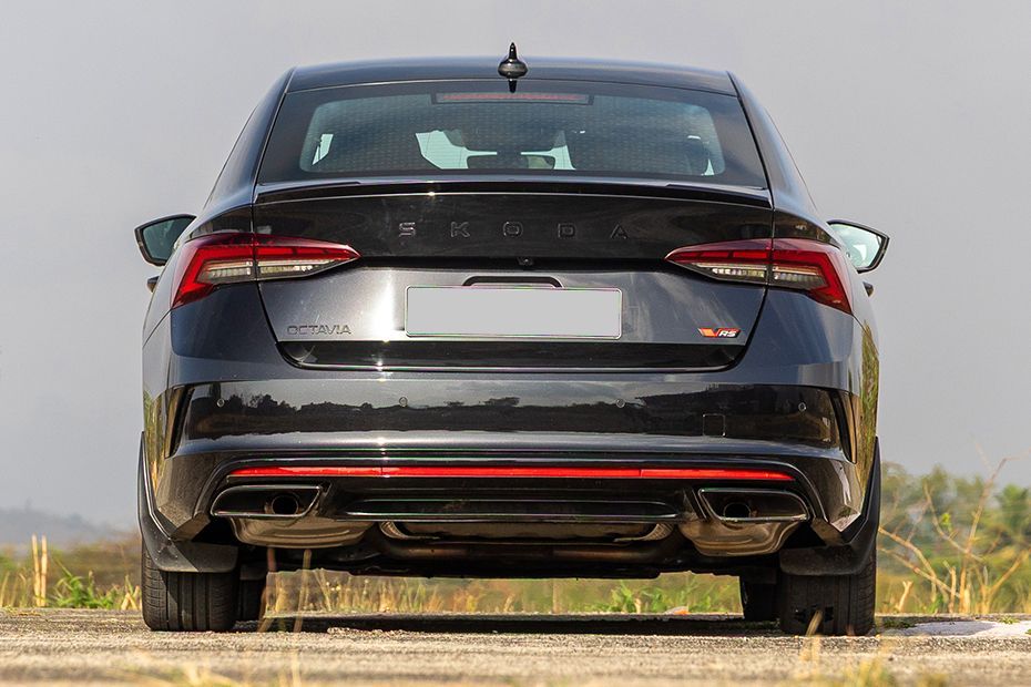 Rear View Image of Octavia RS