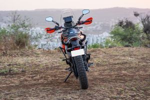 Rear View of 390 Adventure