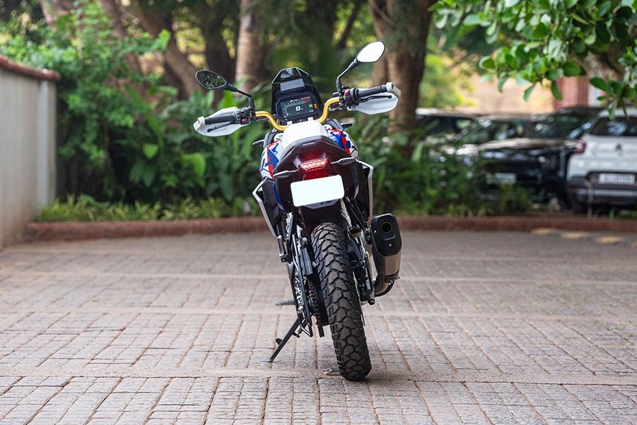 Rear View of F 450 GS