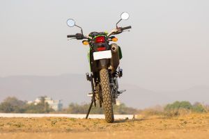 Rear View of KLX230