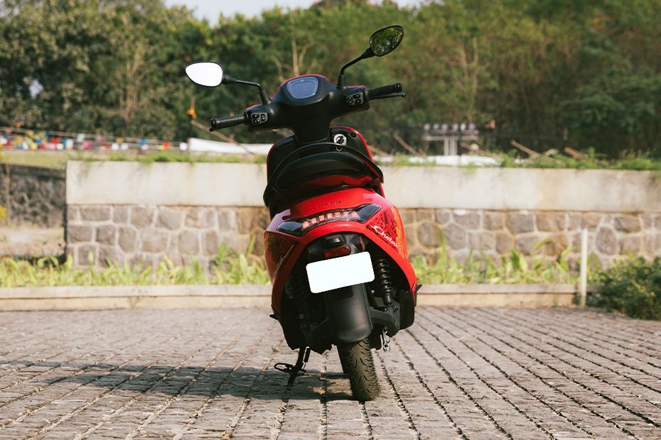 Rear View of Chetak C2501