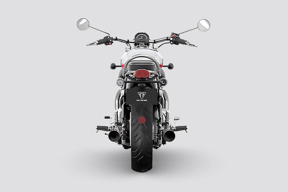 Rear View of Bonneville Speedmaster