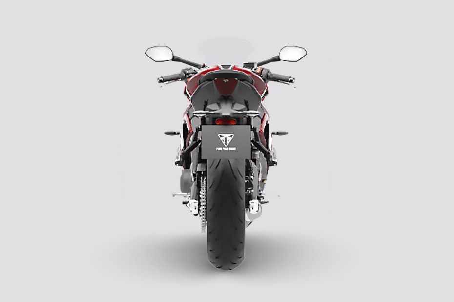 Rear View of Daytona 660