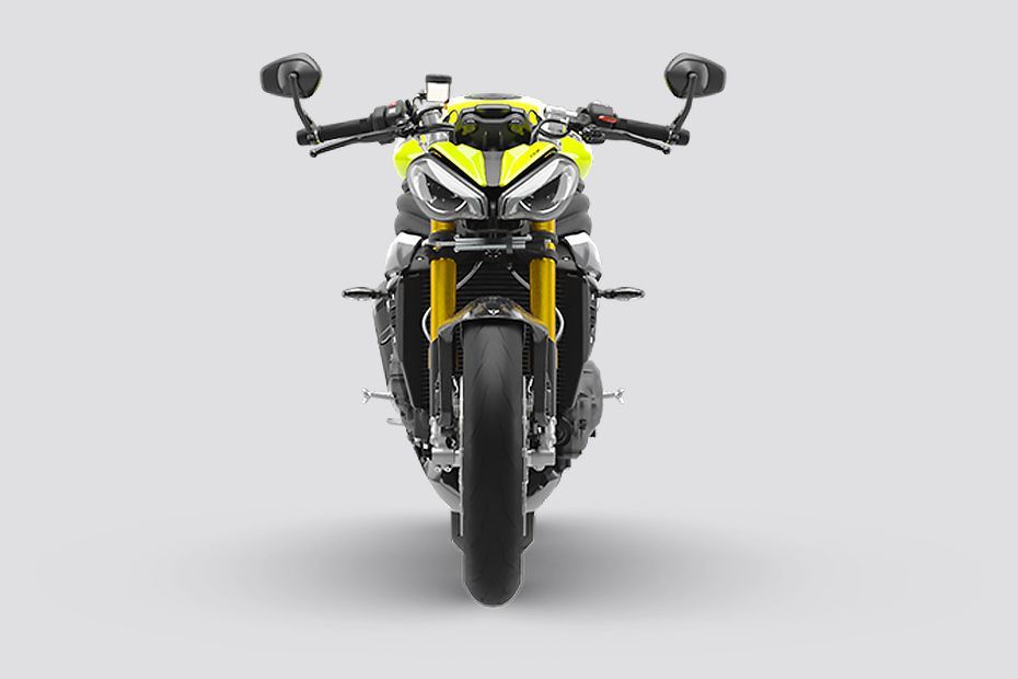 Rear View of Speed Triple 1200