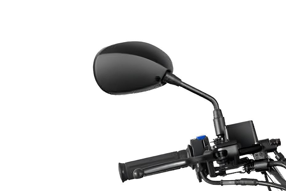 Rear View Mirror(Front View) of Model_