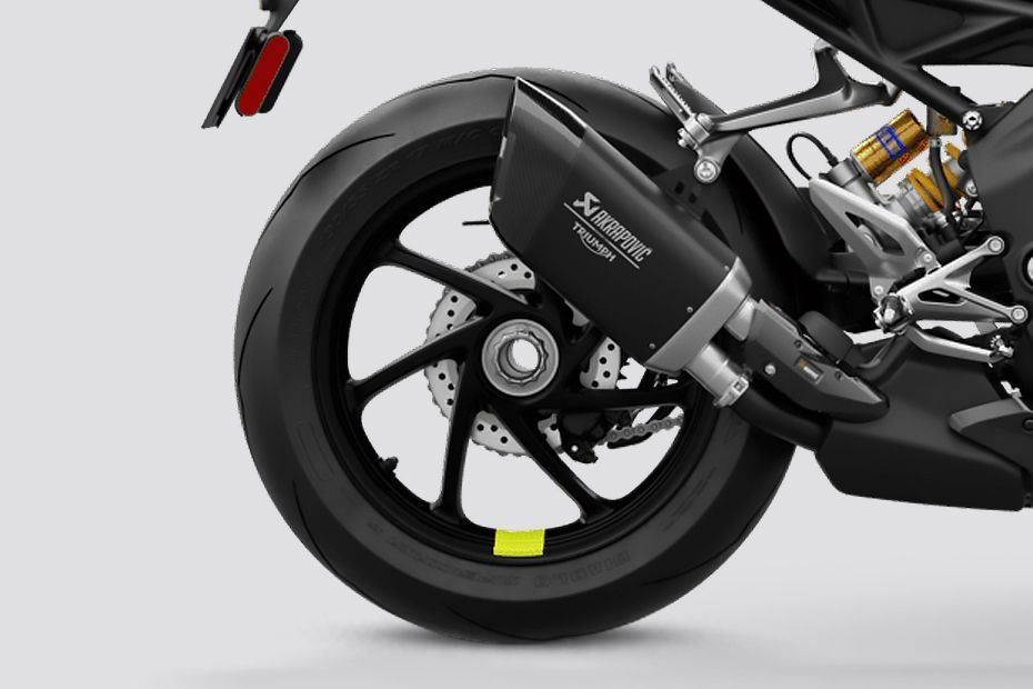 Rear Wheel of Speed Triple 1200