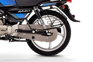 Rear Wheel of Splendor Plus