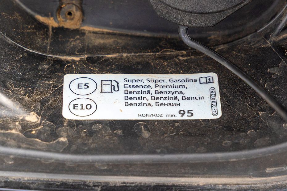 Recommended Fuel Information Image of Octavia RS