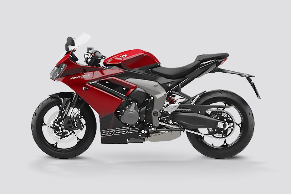 Side Profile View (Left) of Daytona 660