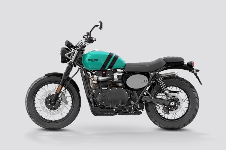 Side Profile View (Left) of Scrambler 900